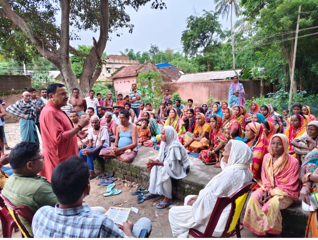 महुलडांगरी और बेन्दा गांव में आयोजित जन चौपाल: मोदी सरकार के 11 वर्षों की उपलब्धियों पर भाजपा का फोकस