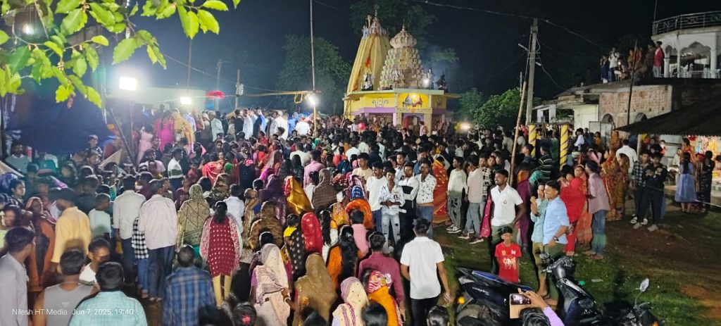 खंडामौदा गांव में पारंपरिक गाजन उत्सव का भव्य समापन