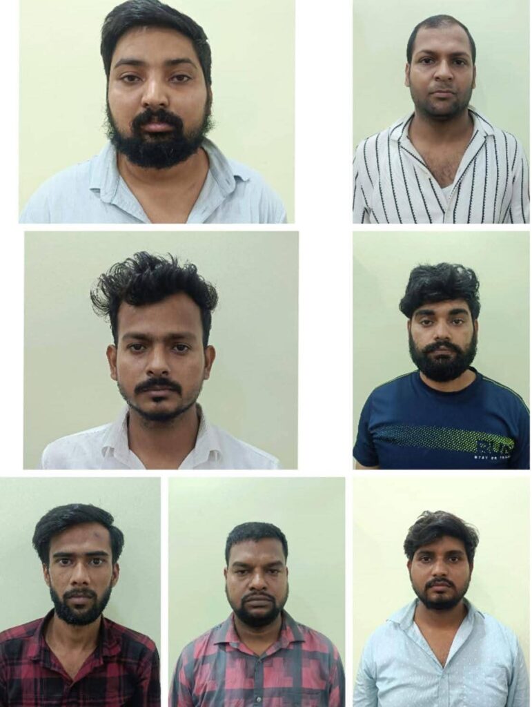 रांची के होटल में छापा: चीनी साइबर गिरोह के सात भारतीय एजेंट गिरफ्तार, 68 मामलों में वांछित