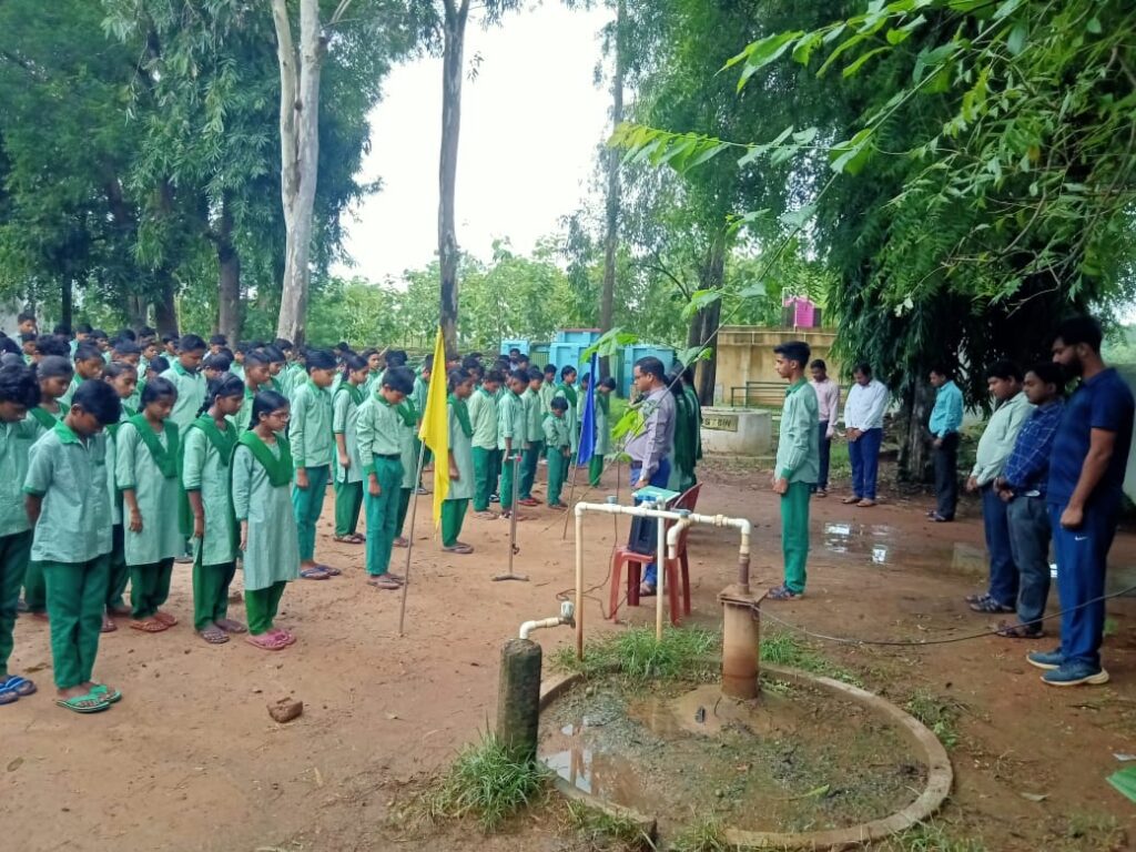 प्लस टू हाई स्कूल जयपुरा में छात्रा के निधन पर शोकसभा, दो मिनट का मौन रखकर दी श्रद्धांजलि