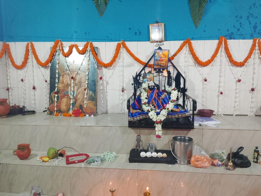 चाकुलिया: शनि मंदिर में 24 जुलाई को शनि देव जन्मोत्सव और वार्षिक पूजा अनुष्ठान, भव्य तैयारी पूरी