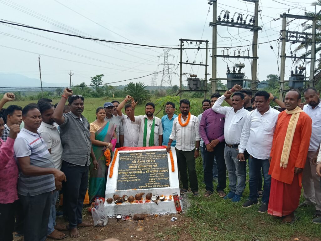 पोटका में विकास को मिली रफ्तार: विधायक संजीव सरदार ने दो योजनाओं का किया शिलान्यास