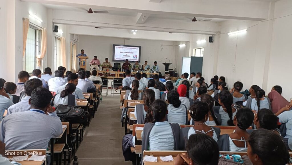बहरागोड़ा महाविद्यालय में एंटी रैगिंग दिवस एवं सप्ताह: सुरक्षित और सम्मानजनक माहौल का संकल्प