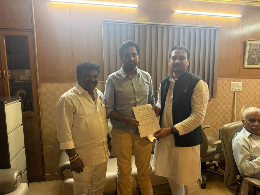 झारखंड यूथ इंटक का नया चेयरमैन बने सत्यम सिंह