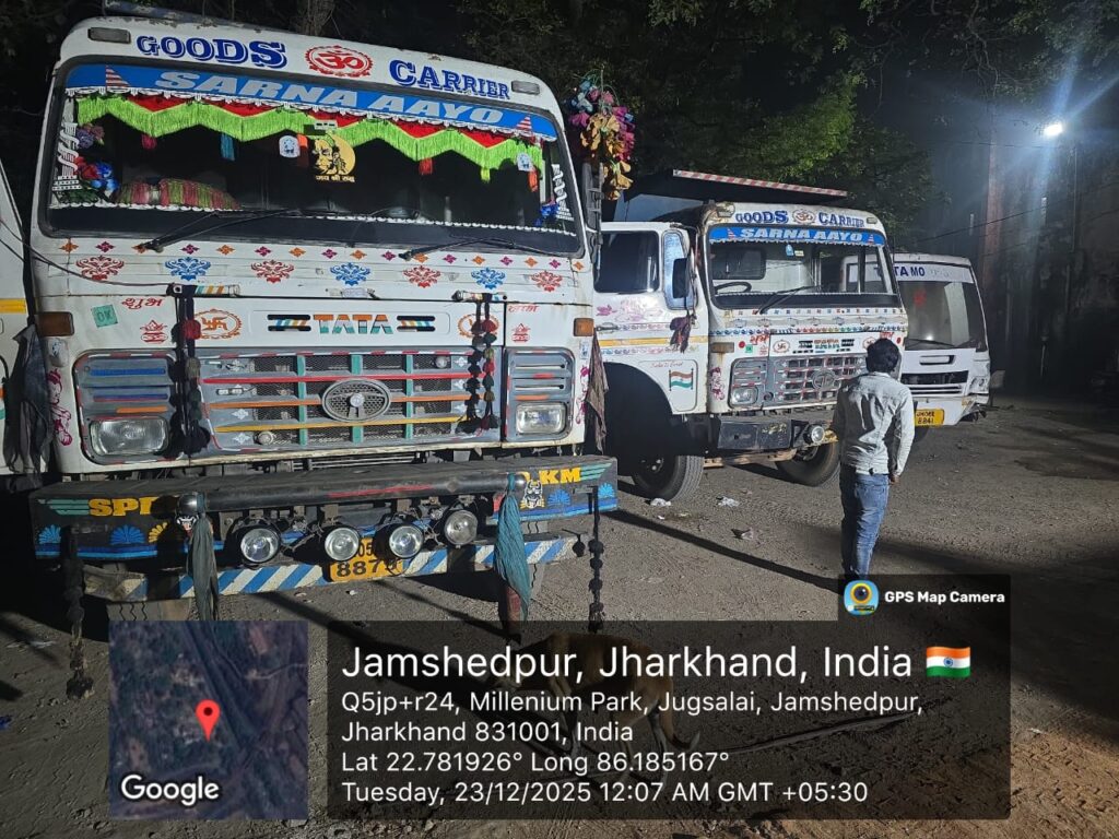 खनन टास्क फोर्स की बड़ी कार्रवाई: 4 वाहन जब्त, 4 अभियुक्त गिरफ्तार