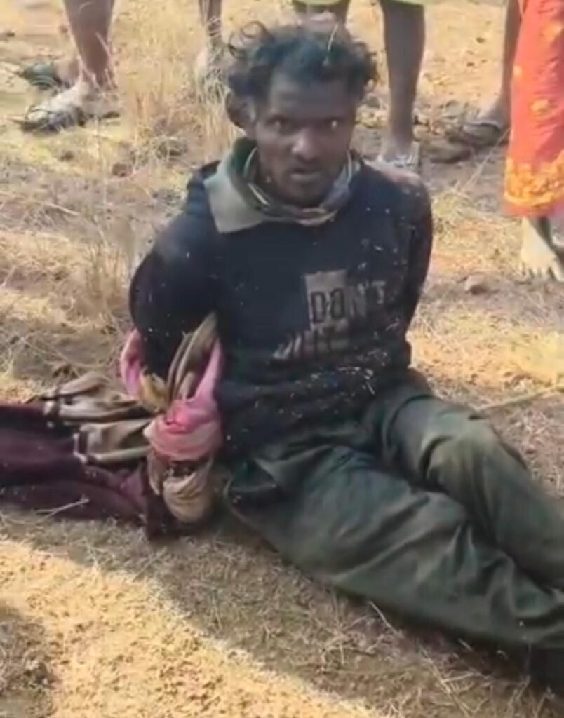 जगन्नाथपुर में संदिग्ध समझकर पकड़ा गया विक्षिप्त व्यक्ति, जांच के बाद पुलिस ने छोड़ा