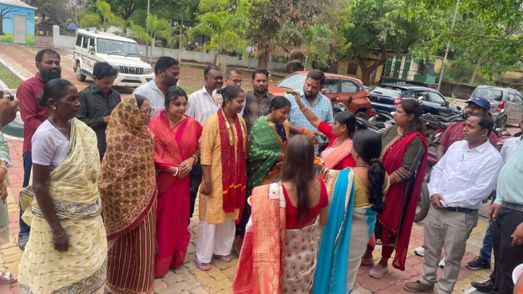 चाकुलिया नगर पंचायत स्वागत समारोह में विकास पर जोर