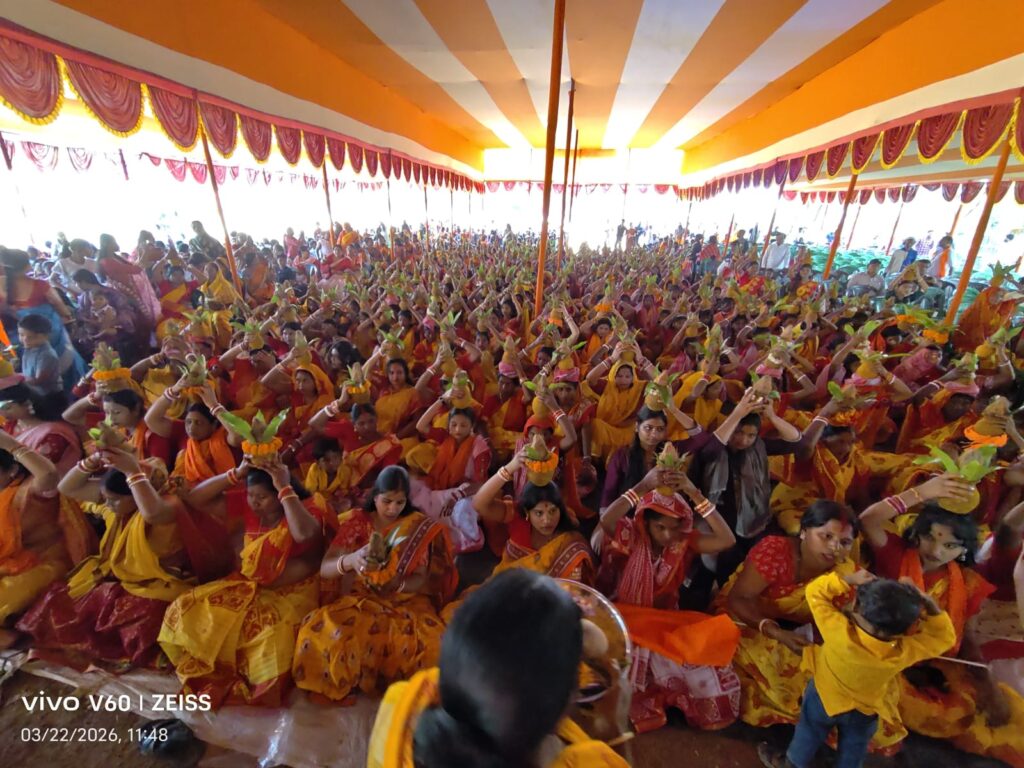 बहरागोड़ा विराट हिंदू सम्मेलन में उमड़ा जनसैलाब, एकता का संदेश