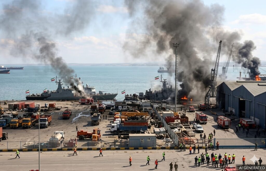 कैस्पियन सागर में ईरान के पोर्ट पर इज़राइल का हमला, रूस की सप्लाई पर बड़ा असर