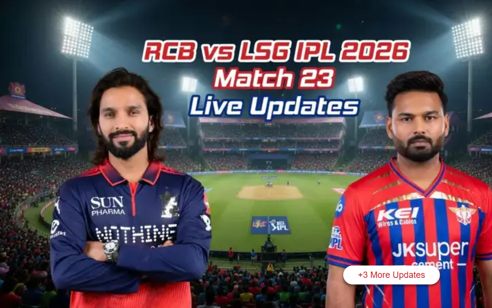 IPL 2026: आरसीबी ने एलएसजी को 5 विकेट से हराया, कोहली और रसिख ने दिलाई शानदार जीत